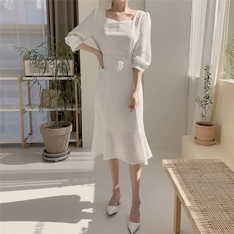 S-XL Plus Size Boho Party Chiffon Vintage oversize  Long Summer Dress
