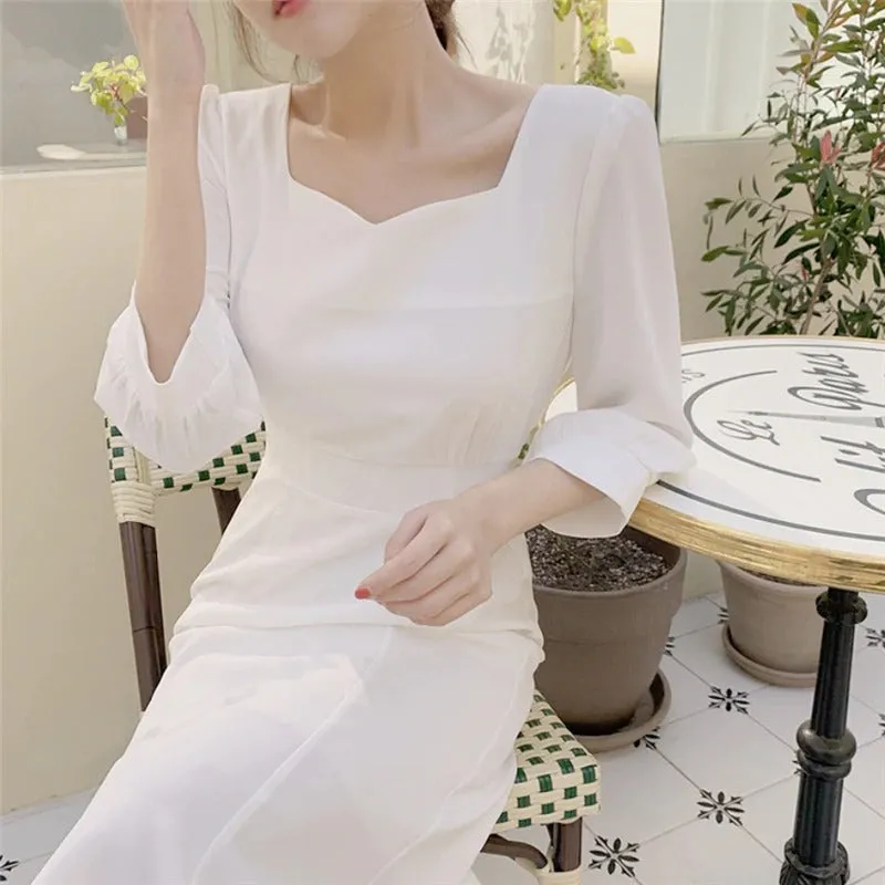 S-XL Plus Size Boho Party Chiffon Vintage oversize  Long Summer Dress