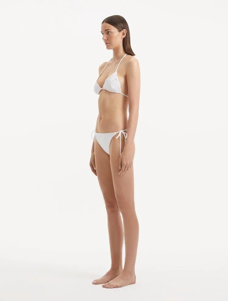 Sarita White Bikini Set