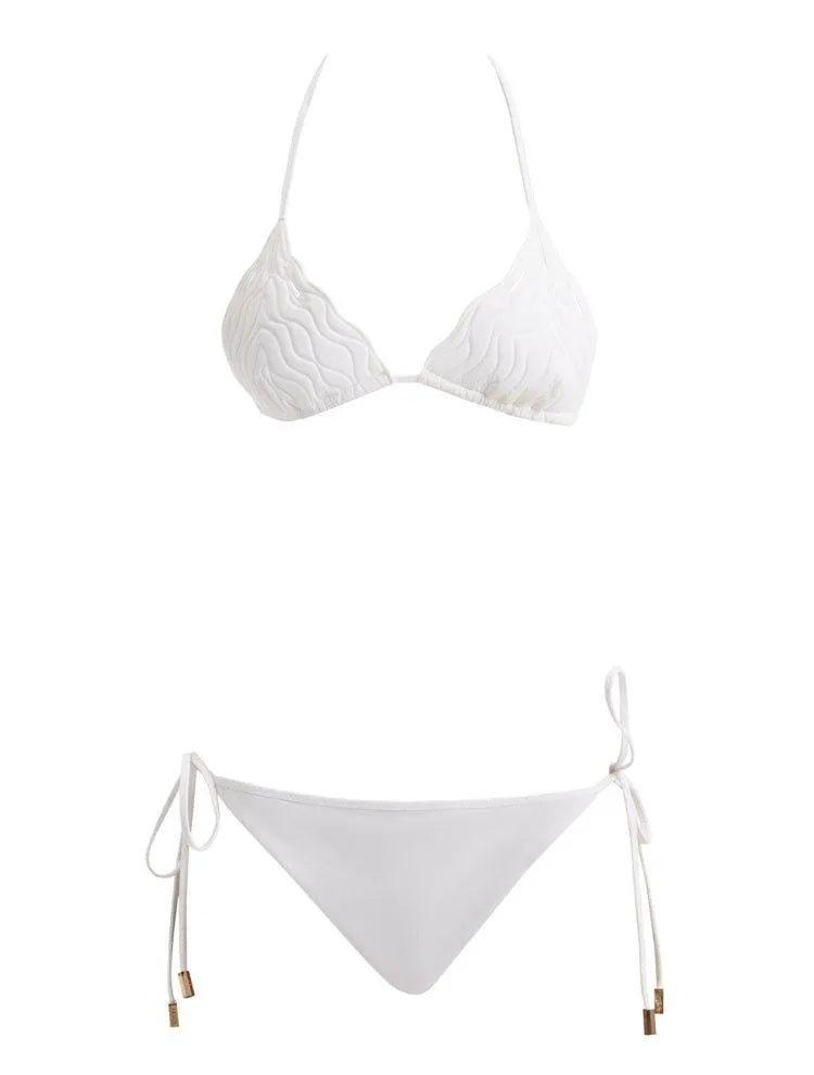 Sarita White Bikini Set