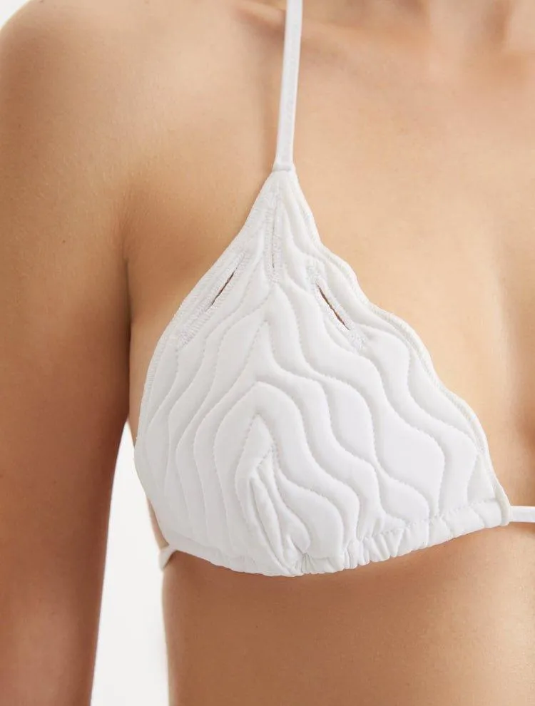 Sarita White Bikini Set