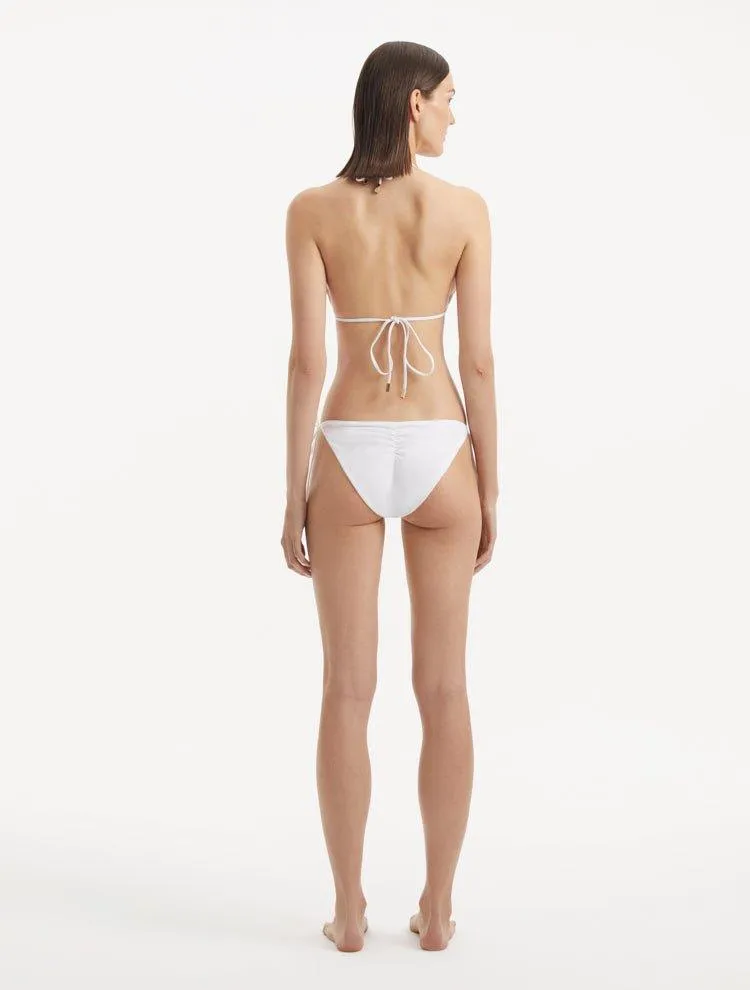 Sarita White Bikini Set