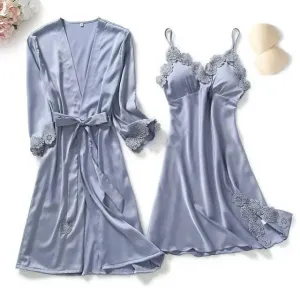 Satin Sleepwear 5 Pcs Pajama