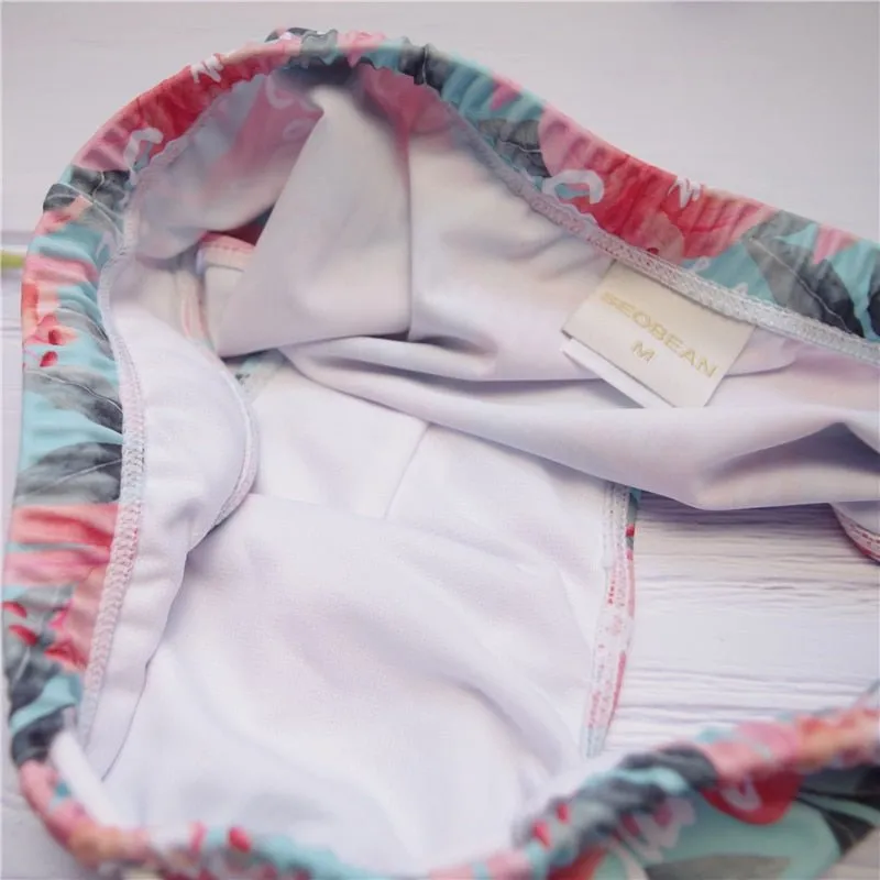Seobean Floral Swim Briefs