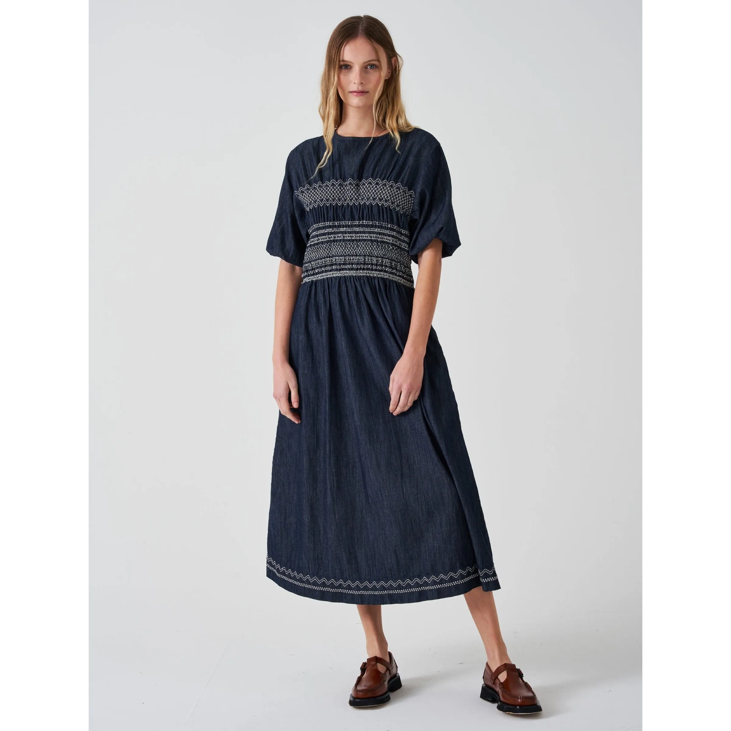 Seventy   Mochi Sally Dress Denim