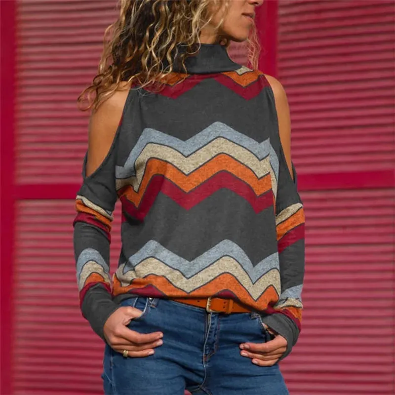 Sexy Cold Shoulder Blouses
