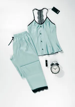 Sexy Satin Pajama 2 pcs Model Number 3446