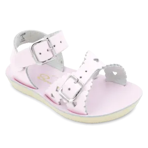 Shiny Pink Sweetheart Sandal
