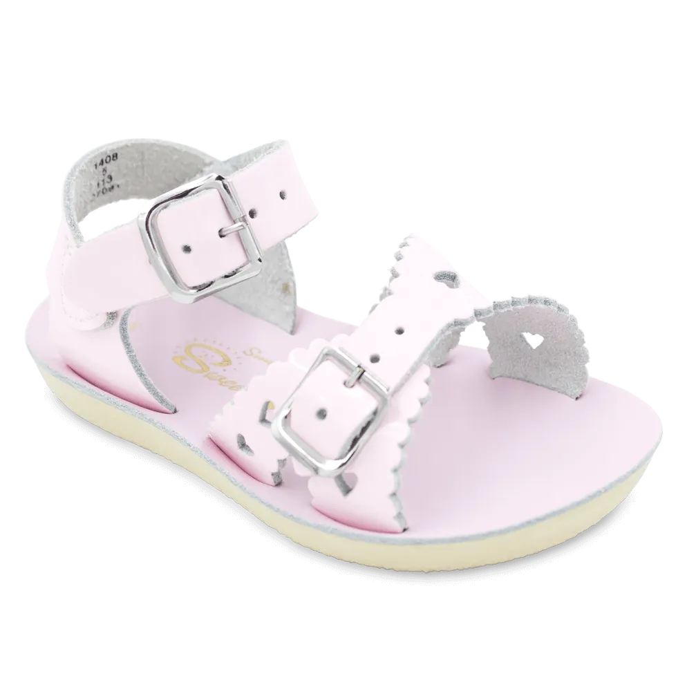 Shiny Pink Sweetheart Sandal