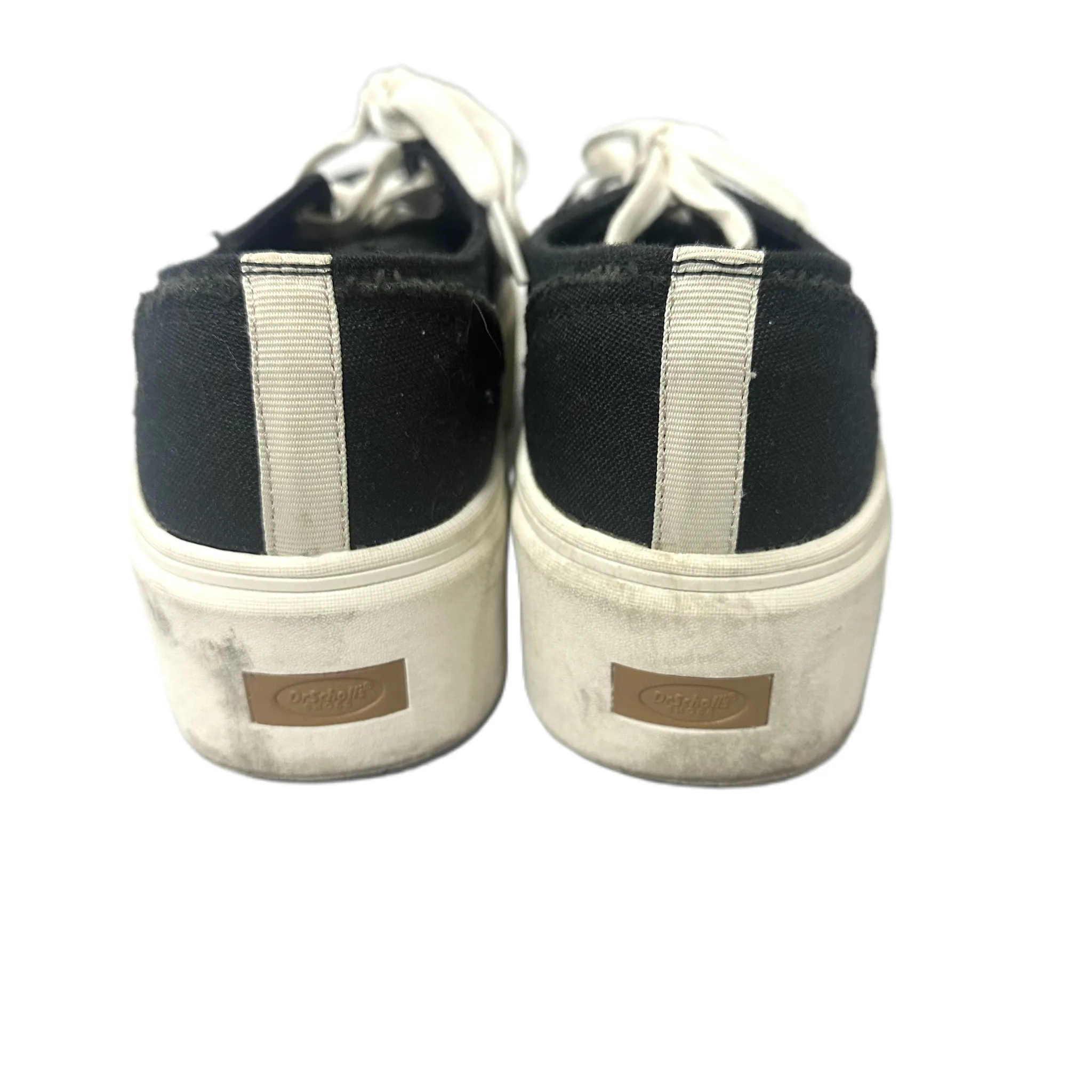 Shoes Sneakers Platform By Dr Scholls In Black & White, Size: 9