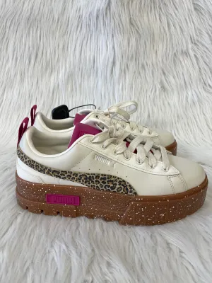 Shoes Sneakers Platform By Puma In Cream, Size: 10