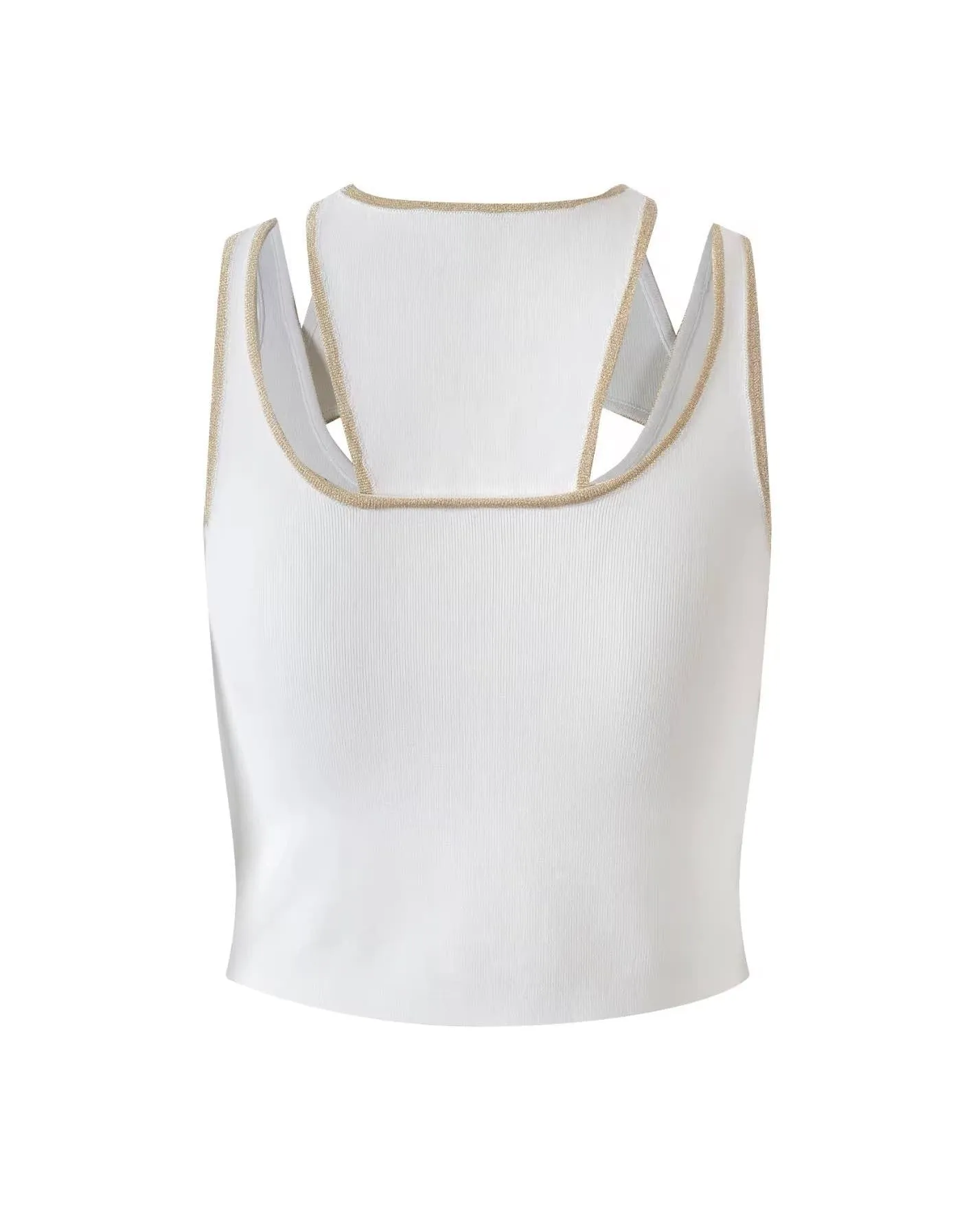 Short Knitted Crop Top