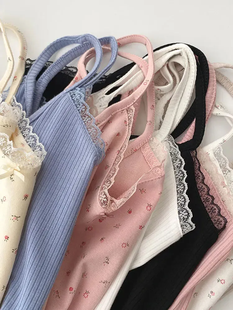 Short Lace Slim Tops