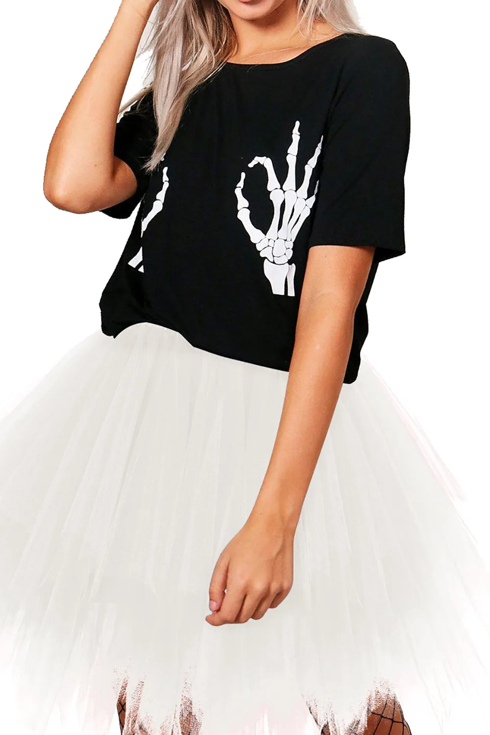 Short Tutu Ballet Bubble Skirt 50's Tulle Party Vintage Petticoat