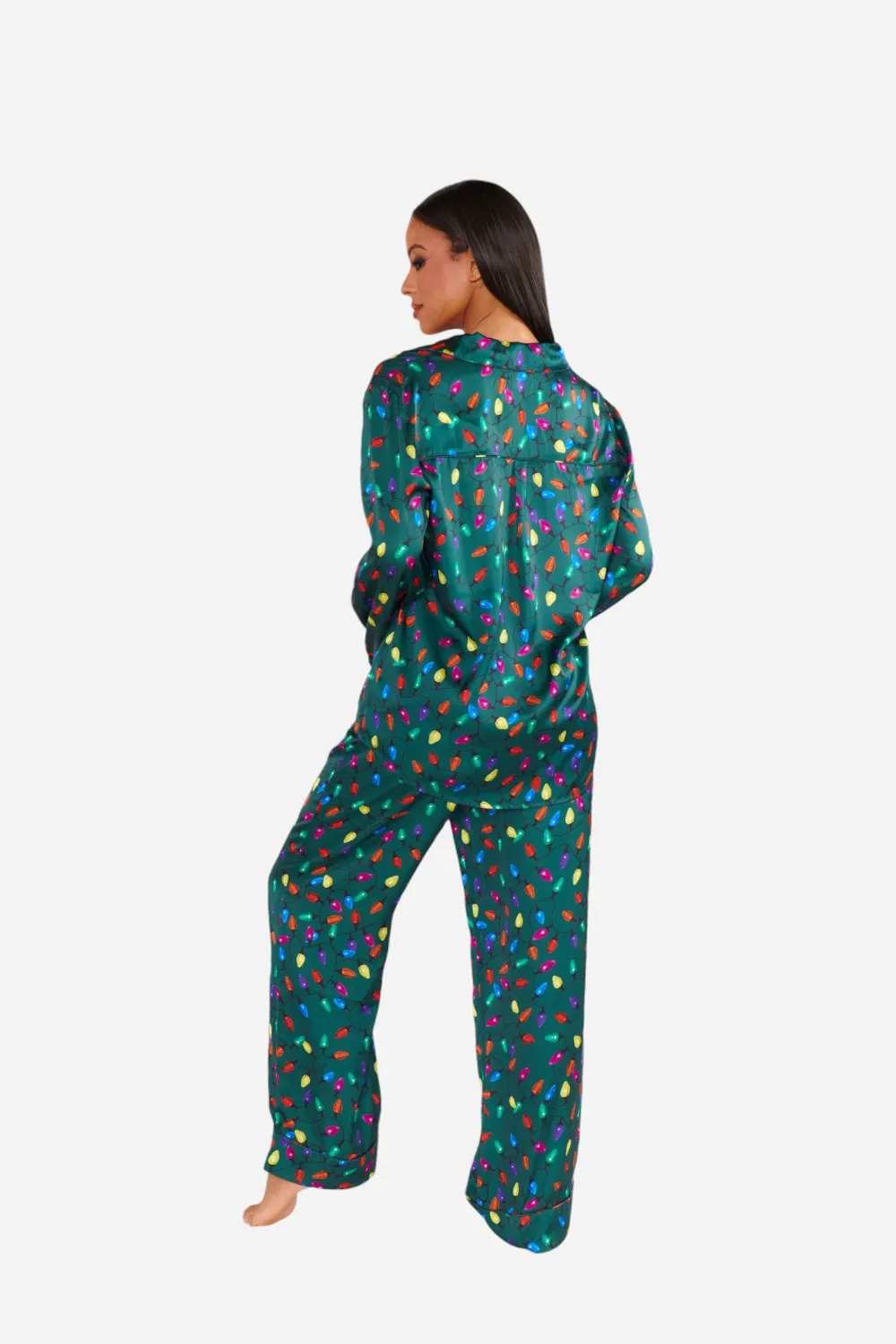 Show Me Your Mumu Classic PJ Set in Festive Lights