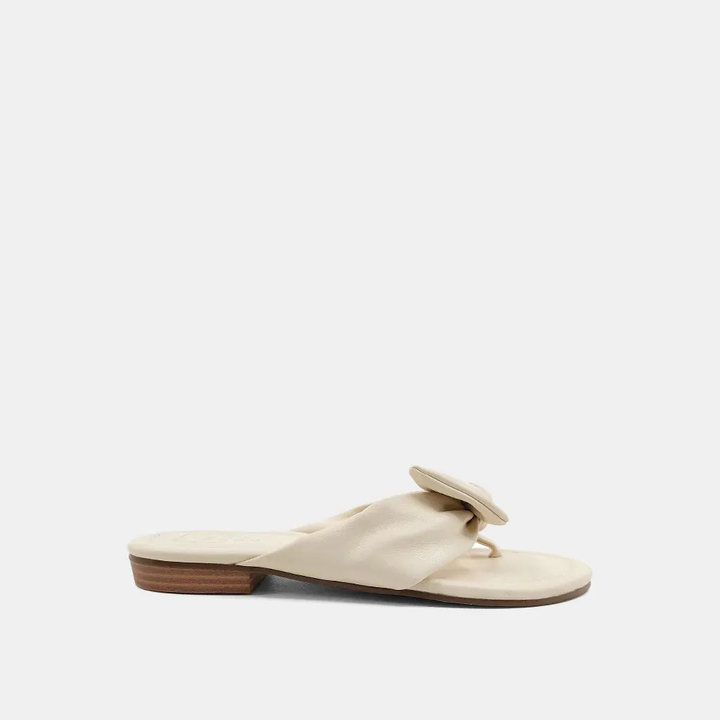 SHUSHOP DHARMA SANDAL  - BONE