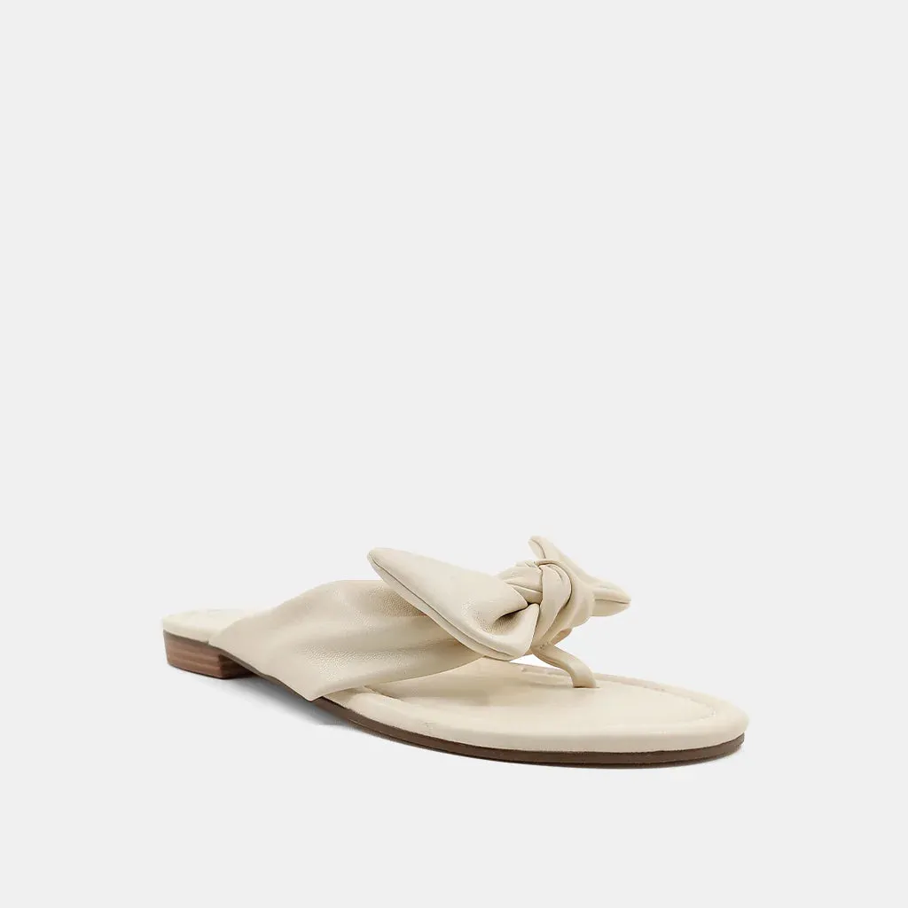 SHUSHOP DHARMA SANDAL  - BONE