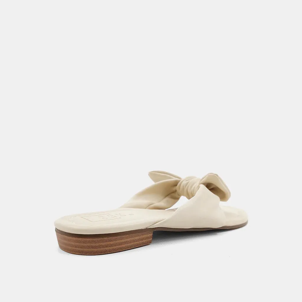 SHUSHOP DHARMA SANDAL  - BONE