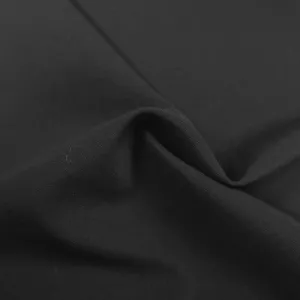Sibre Black Wool Suiting