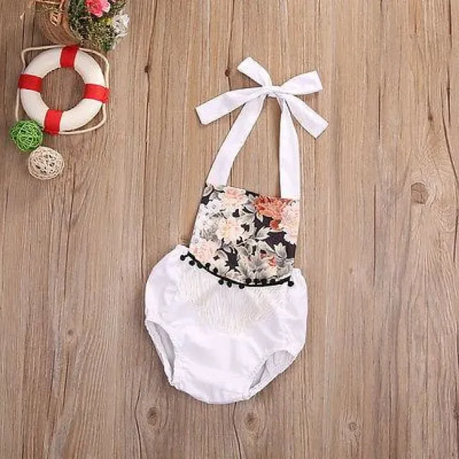 Sienna Tassel Romper