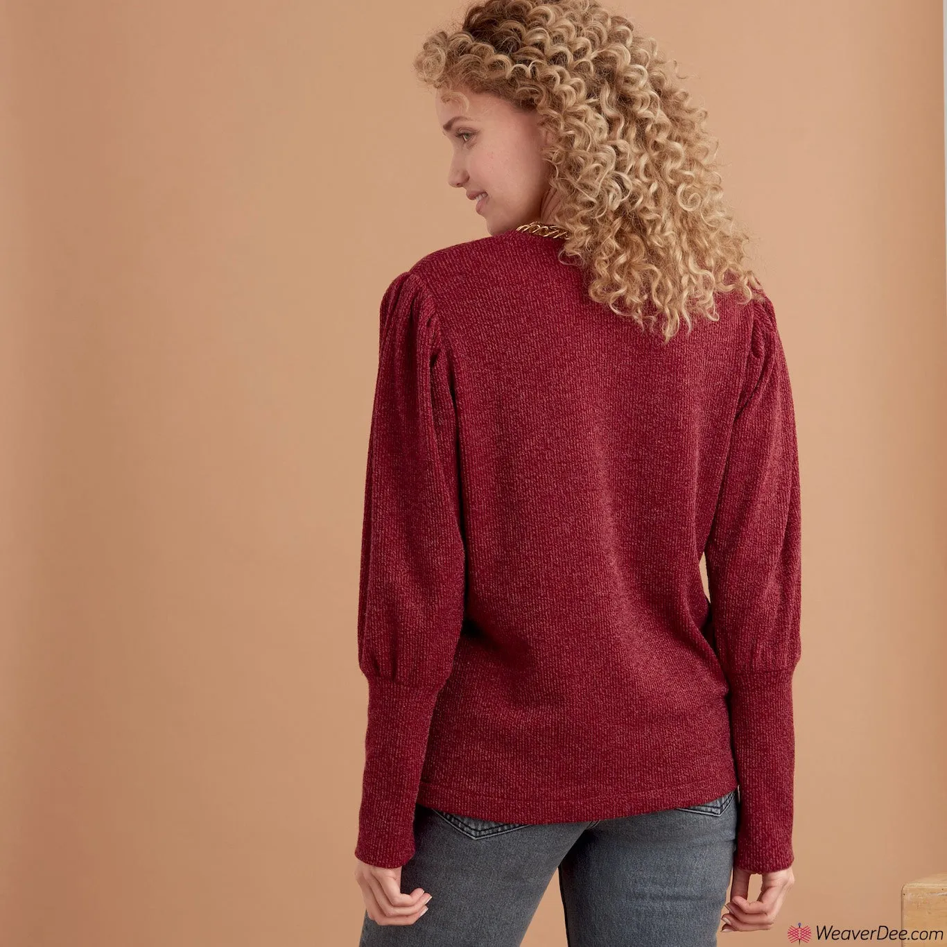 Simplicity Pattern S9385 Misses' Knit Tops with Length & Sleeve Variations