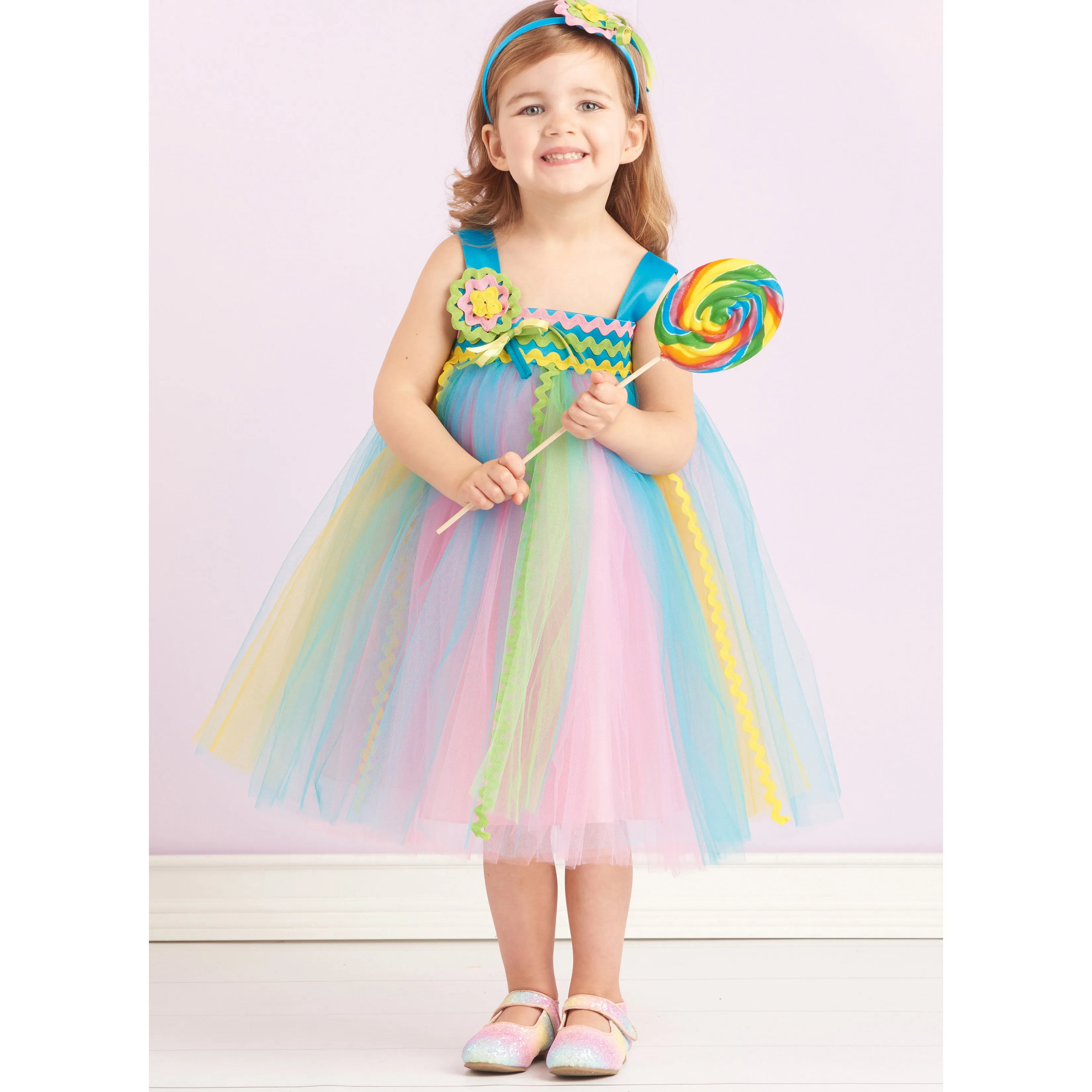 Simplicity Pattern S9625A Toddler's Tulle Costumes