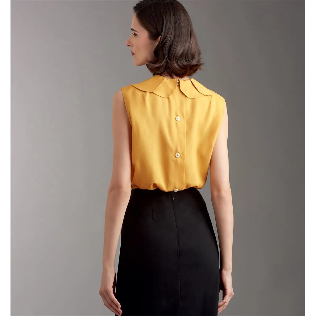 Simplicity Sewing Pattern S9386 Misses' Set of Blouses