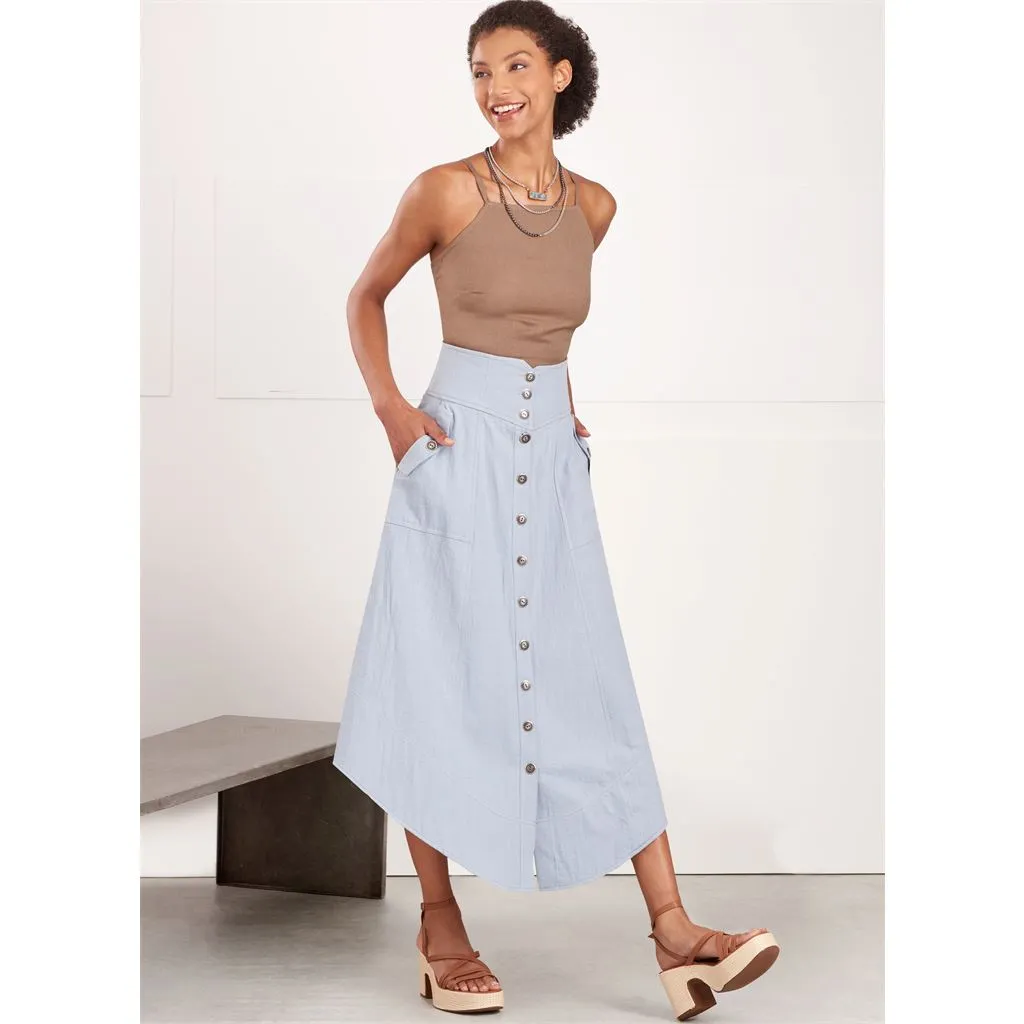 Simplicity Sewing Pattern S9710 Misses' Skirts