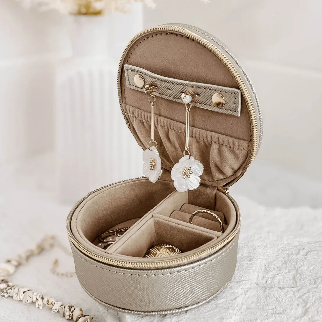 Sisco Jewellery Box | Silver