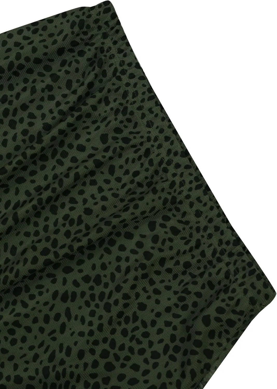 SOFIA'S CHOICE Midi Skirts for Women Elastic High Waisted A Line Flowy Floral Skirt