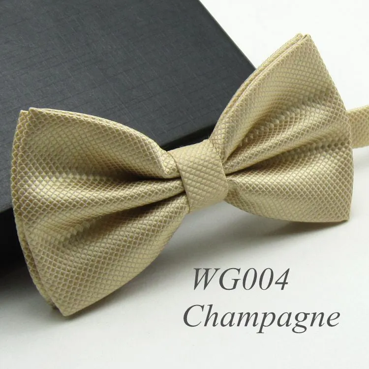 Solid Fashion Bowties Groom Men Colourful Plaid Cravat gravata Male Marriage Butterfly Wedding Bow ties
