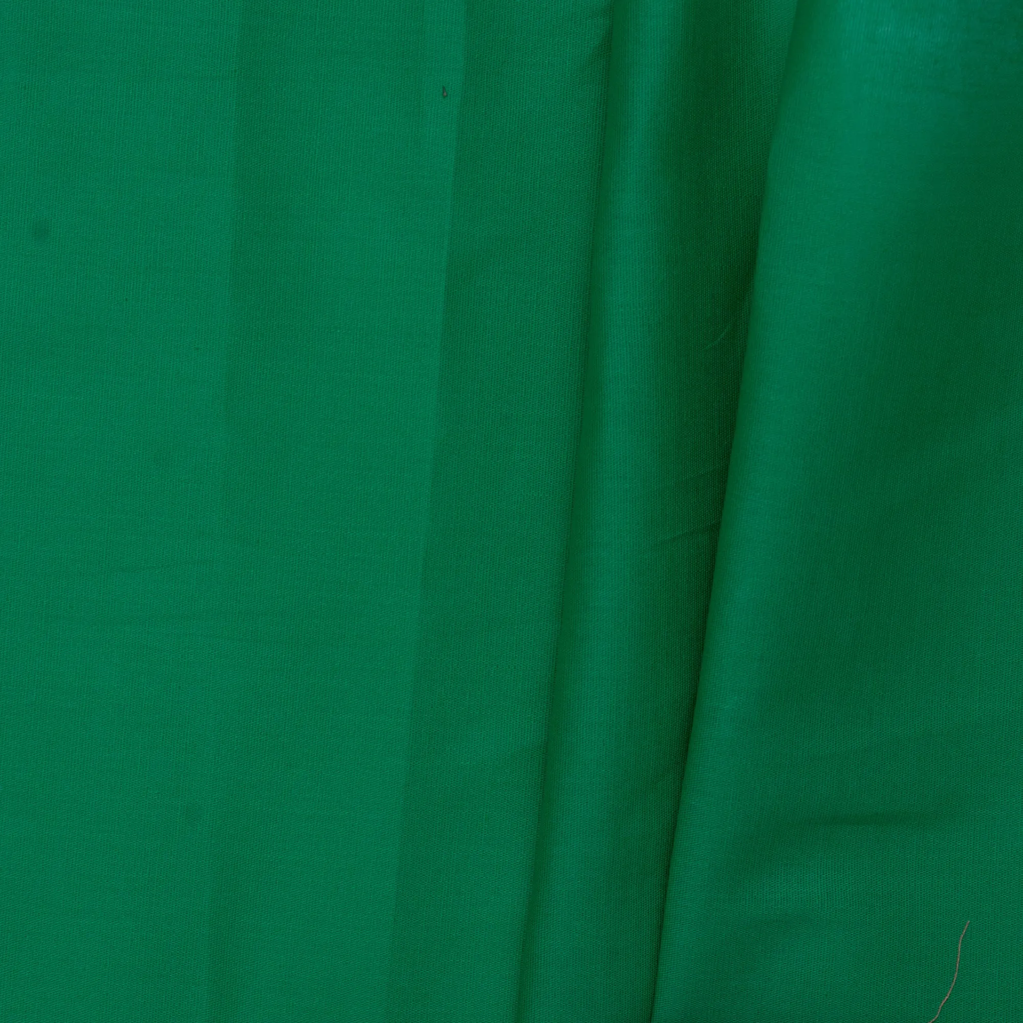 Solid Stretch Cotton Poplin - PAULINA - Pepper green