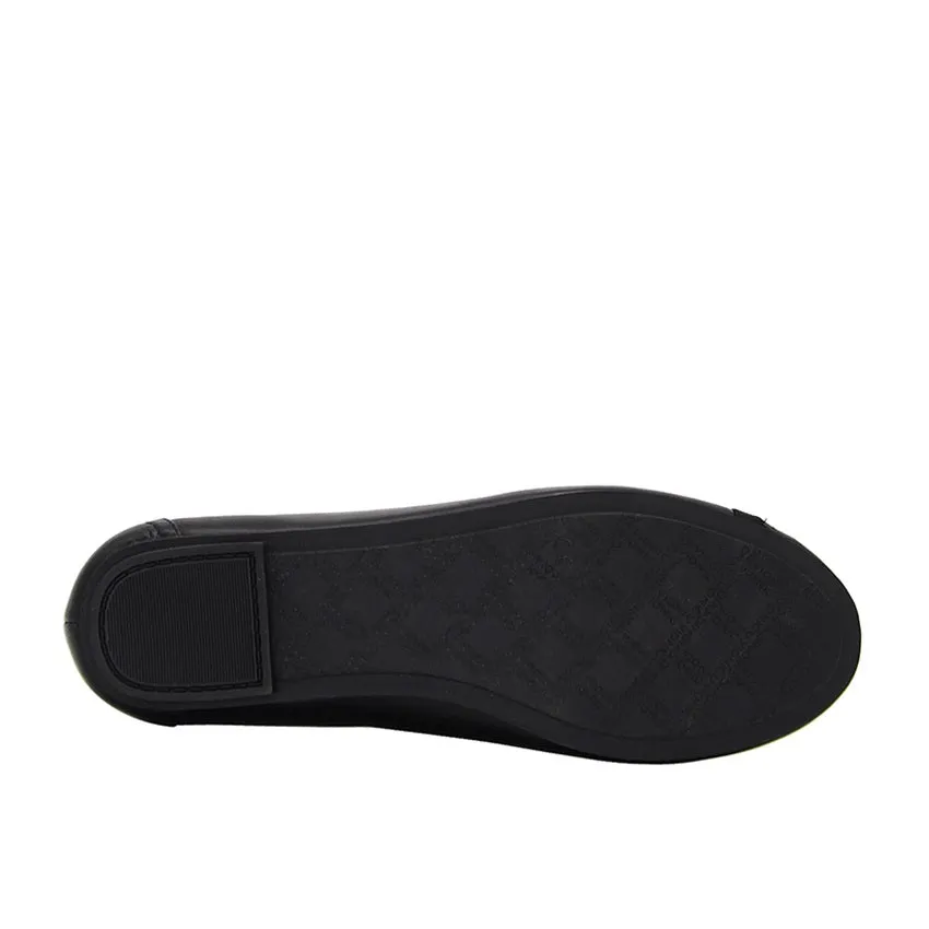 Spark Caroll Ballet Flat Women's Shoes - Black