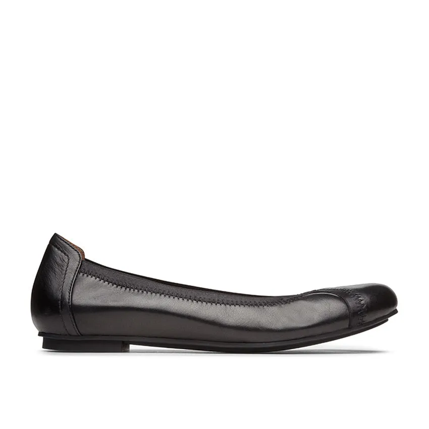 Spark Caroll Ballet Flat Women's Shoes - Black