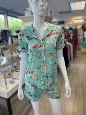 Spartina 449 Florida S/S Pajama Top
