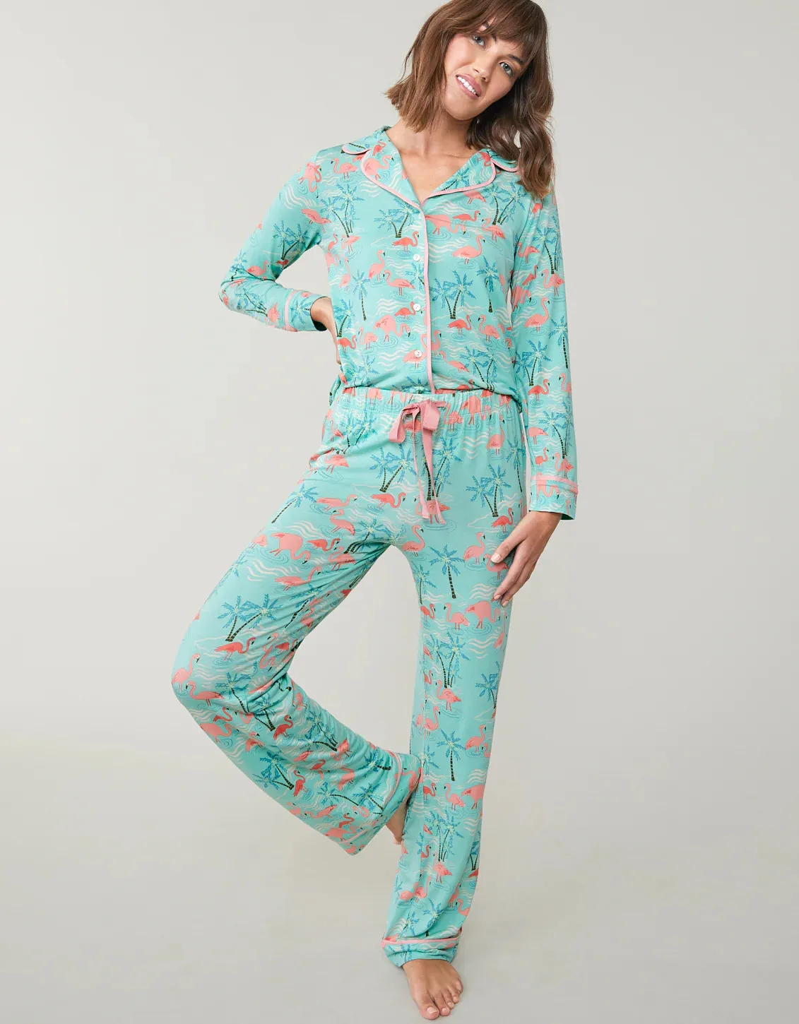 Spartina - Pajama Pant Flamingos
