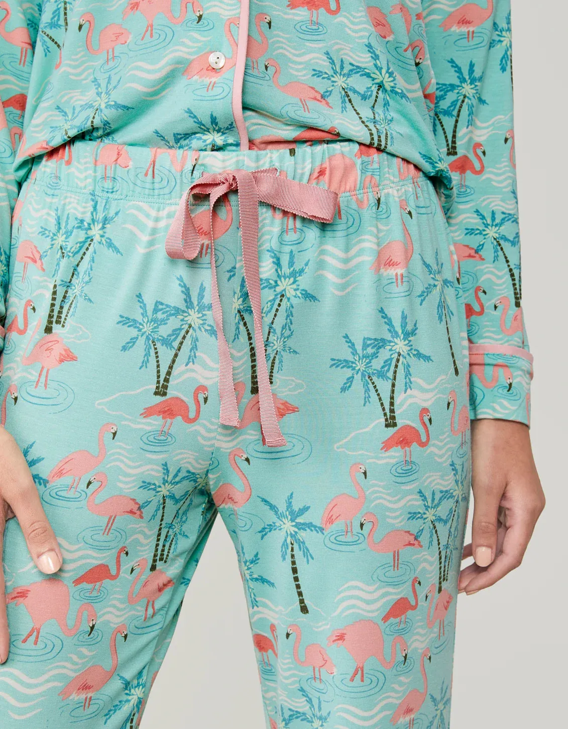 Spartina - Pajama Pant Flamingos
