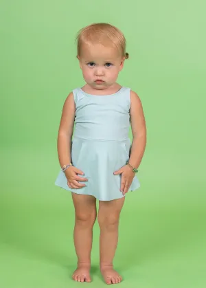Spearmint | Baby Skirted One-Piece