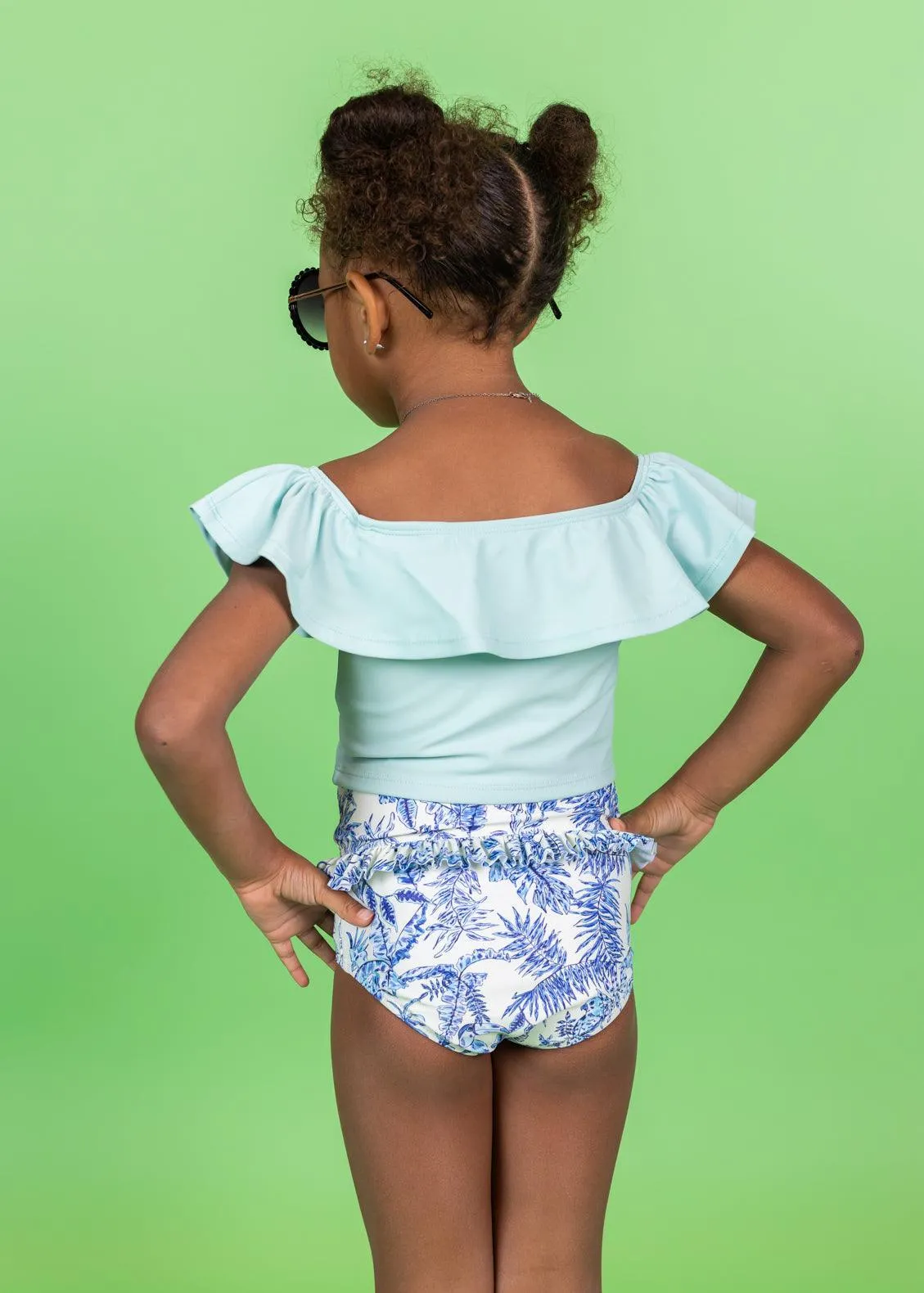 Spearmint | Mini Ruffled Around Top
