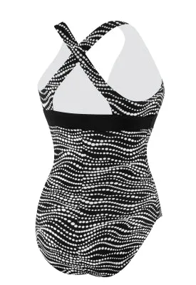 SPEEDO Ocean Dot Sweetheart Neck Crossback - Speedo? Endurance 