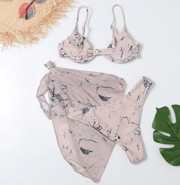 Spotlight Tie Dye Swimwear Set