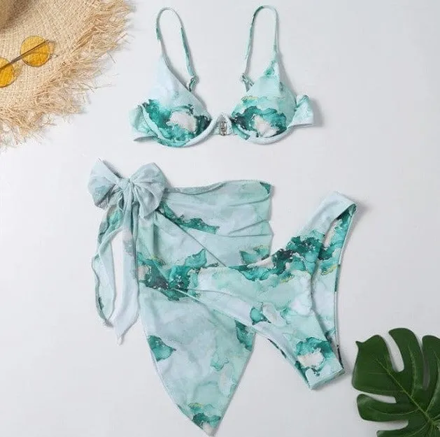 Spotlight Tie Dye Swimwear Set