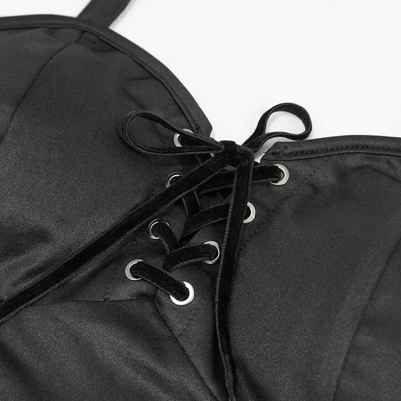 SST003 Everyday punk swimsuit tops
