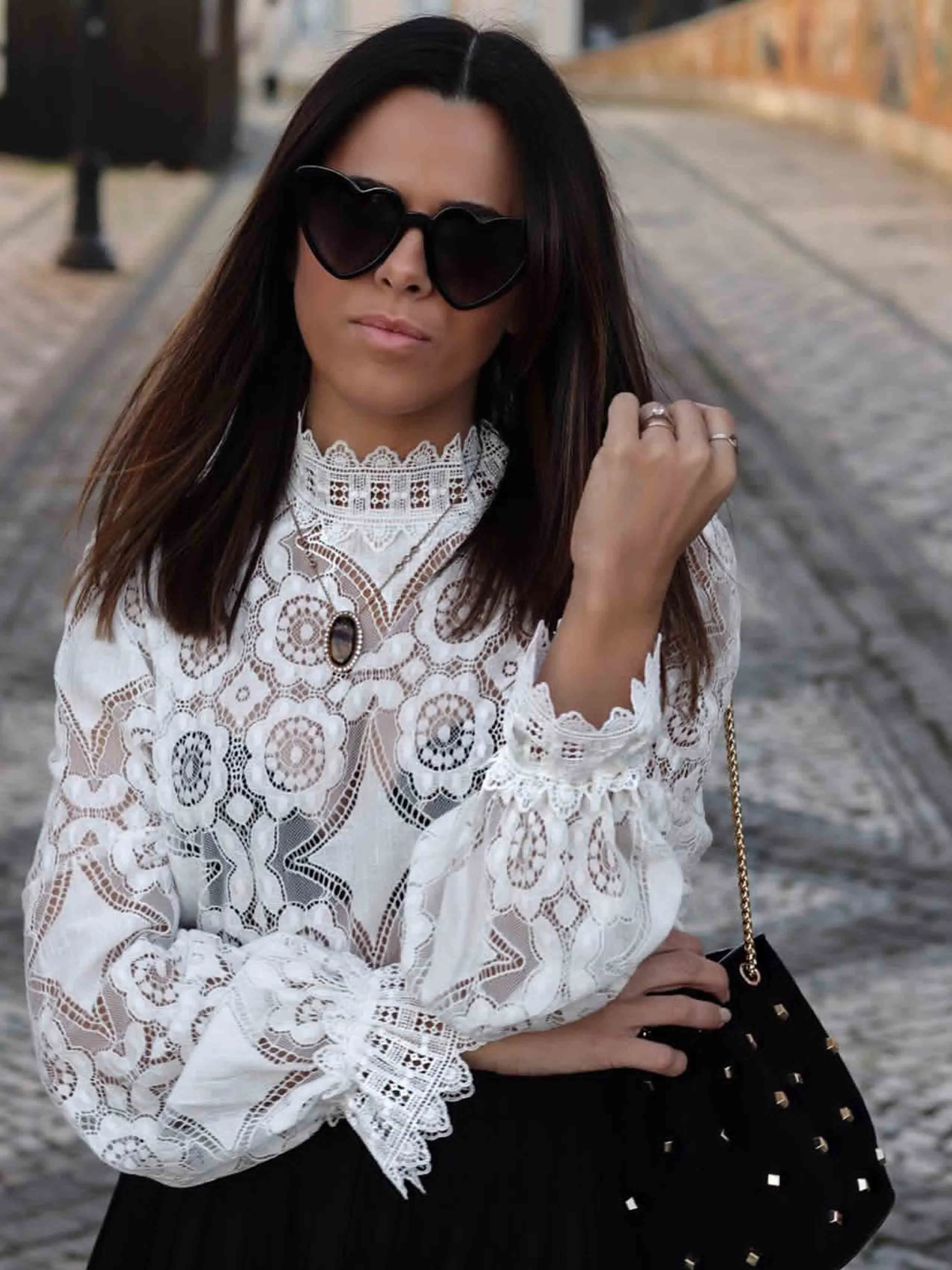 Stunncal Sexy Lace Tops