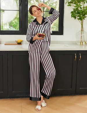 Stylish Silk Satin Pajama Set (US Only)