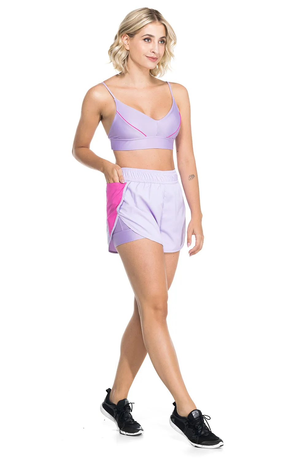 Summer Dry Sport Bra - Lilac