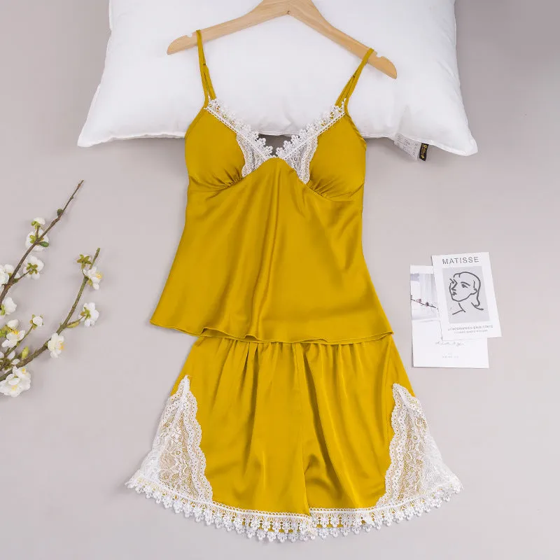 Summer Satin Pajamas
