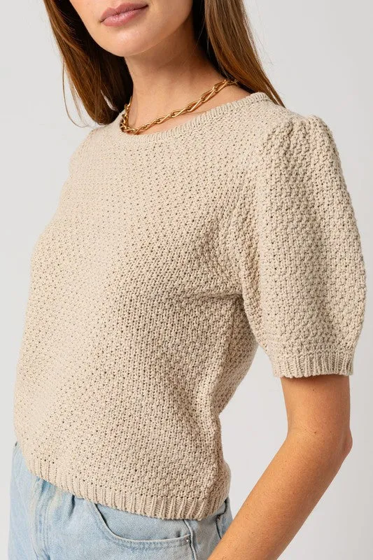 Sunlit Days Puff Sleeve Top