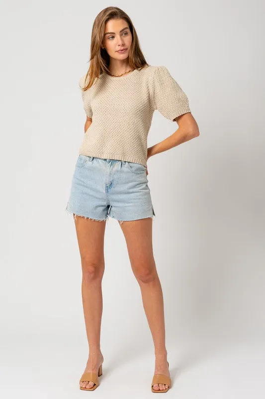Sunlit Days Puff Sleeve Top