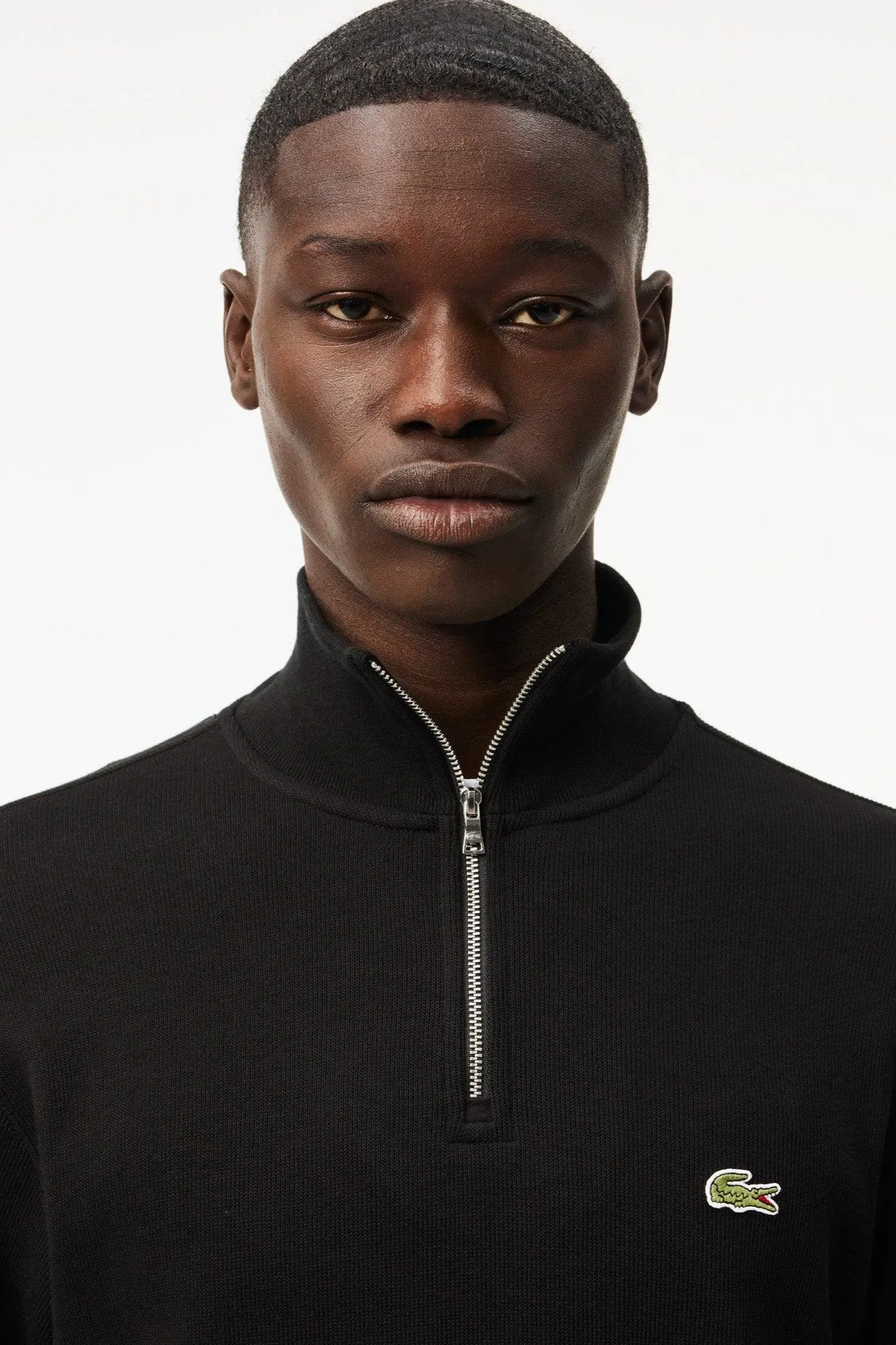 Sweat camionneur Lacoste noir